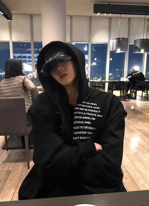 Chrombie Lettering Heavy Hood Zip-Up