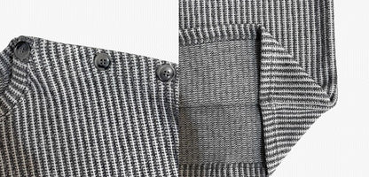 Muscle Fit  Henley Neck Short Sleeve Knit