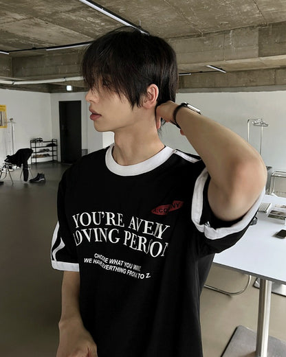 Loving Track Short Sleeve Tee