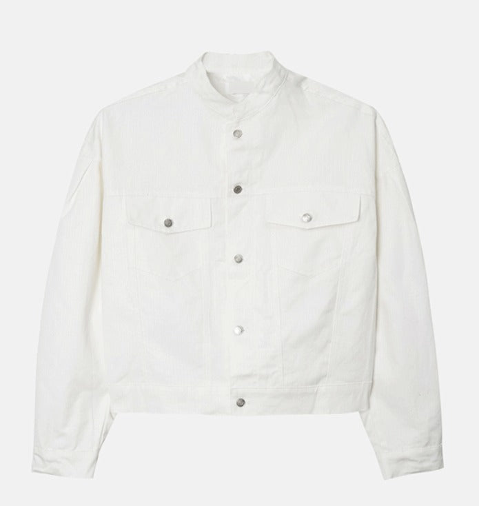 Pocket China Crop Jacket