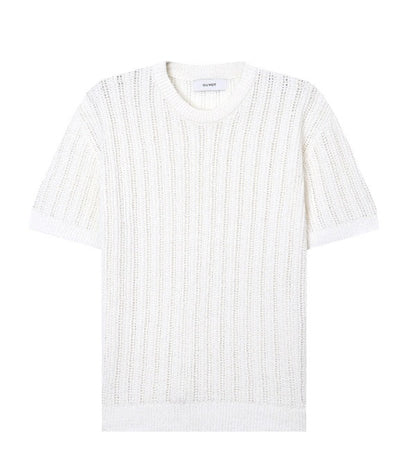 Fascale Buccle Scarlet Round Knitwear