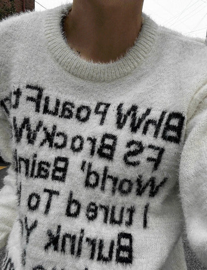 winter angora henry neck knitwear