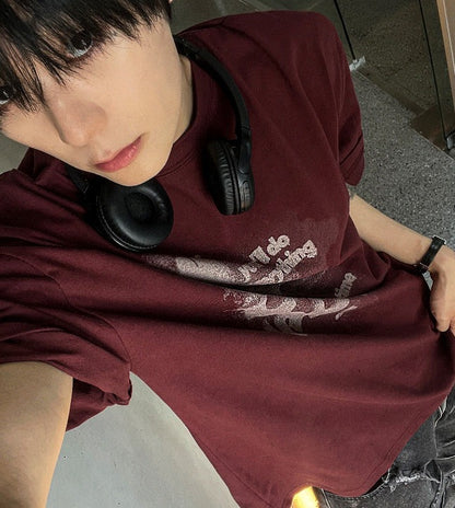 on-time short-sleeved T-shirt