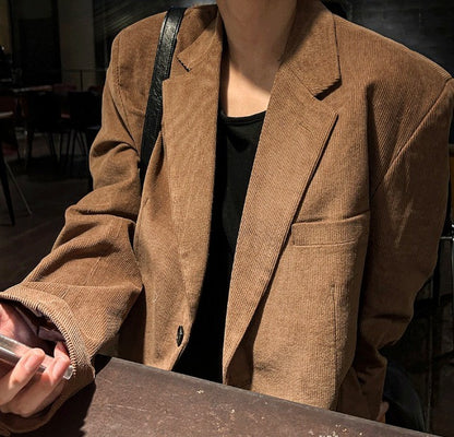 Corduroy Oversized Jacket