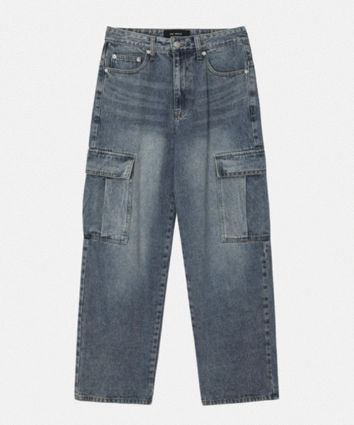 Plang Real Washing Cargo Denim