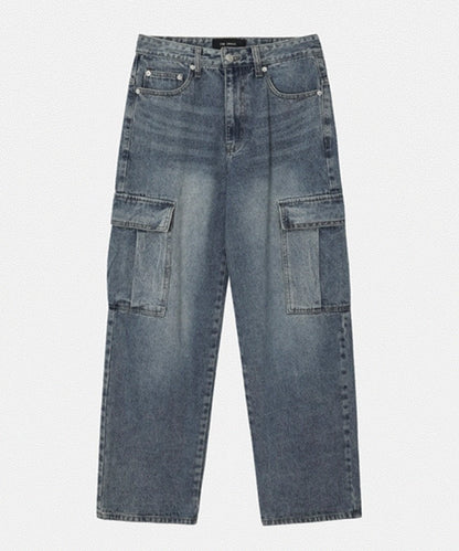 Plang Real Washing Cargo Denim