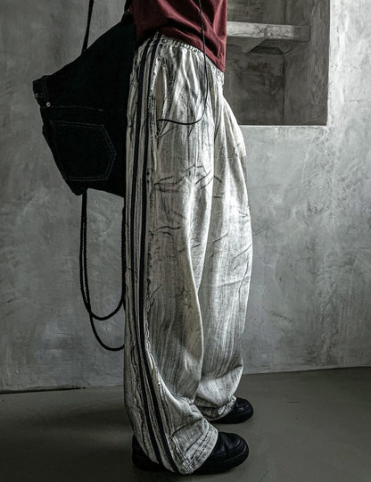 mud track wide pants