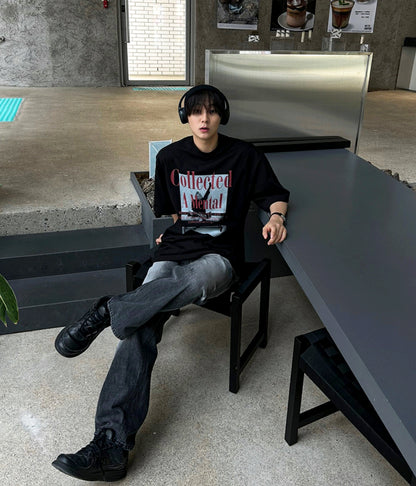 Mental Graphic Oversized T-shirt