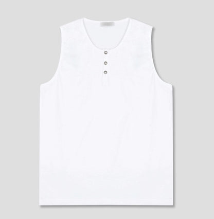 urban henly-neck sleeveless shirt