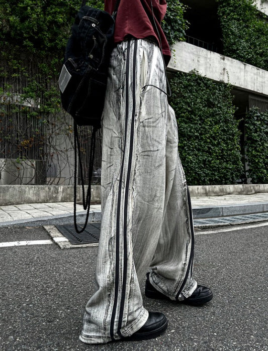 mud track wide pants