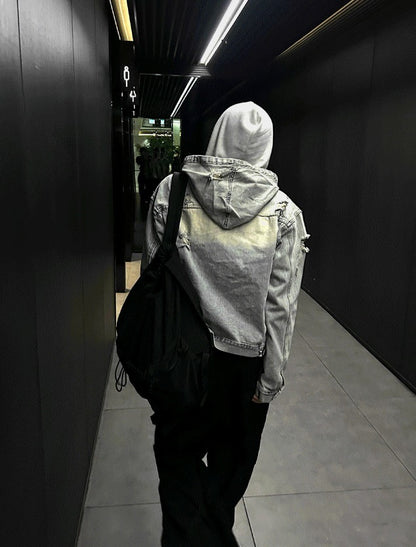 Cray Denim Hooded Jacket