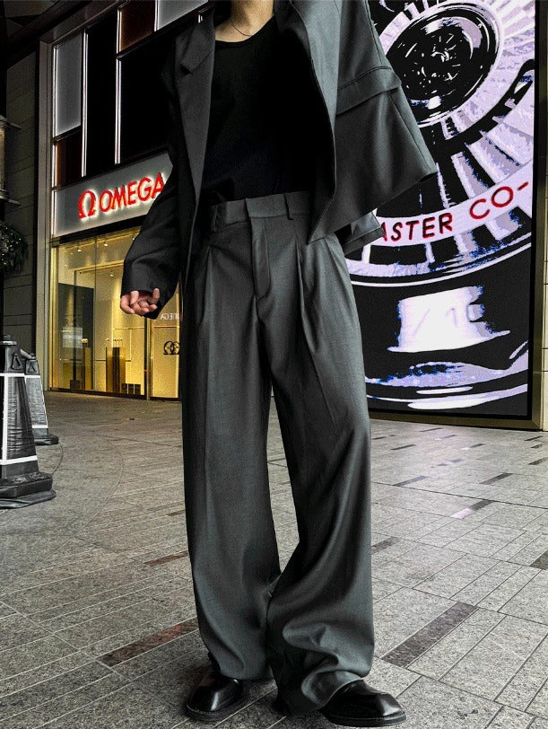 25SS Aura Two Tuck Slacks