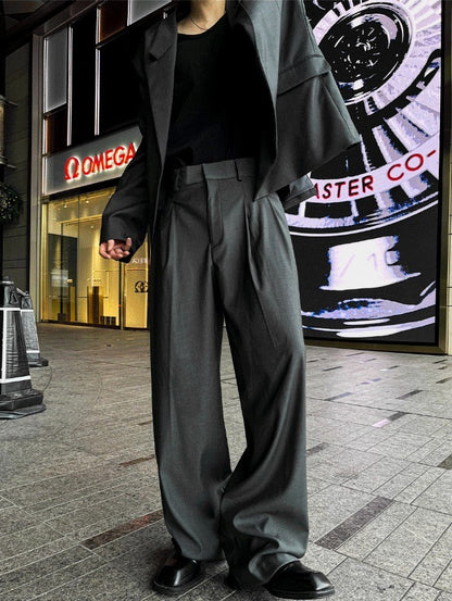 25SS Aura Two Tuck Slacks