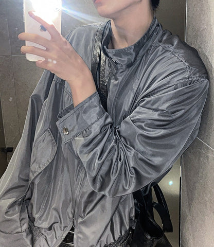 perry biker windbreaker jacket