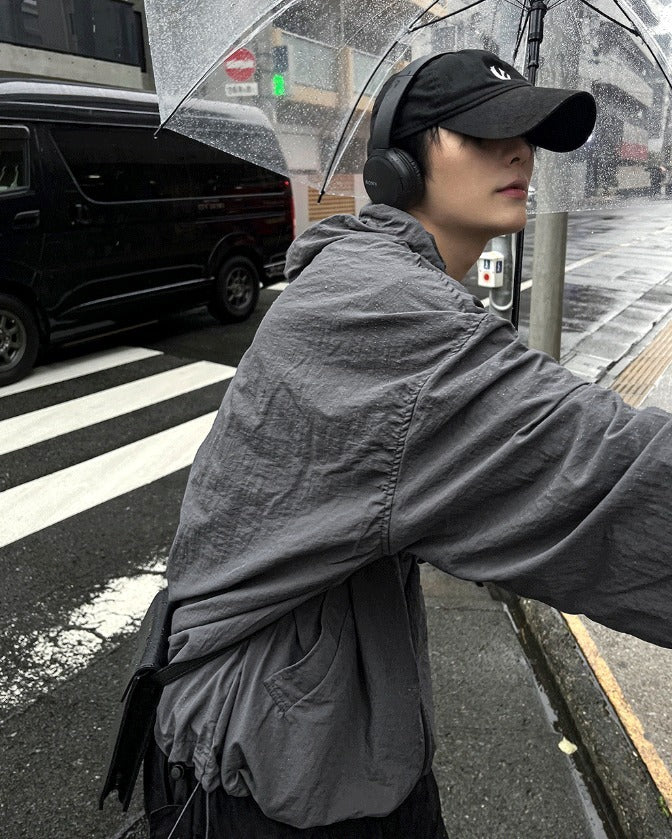Gorpcore Hooded Windbreaker