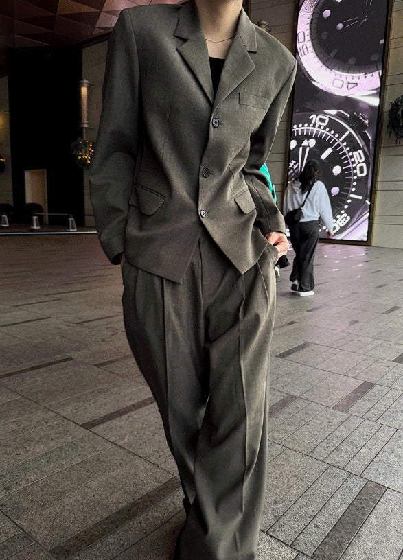 Stan Two-tuck Wide Slacks