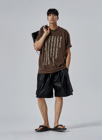 WISH Oversized Short Sleeve Tee
