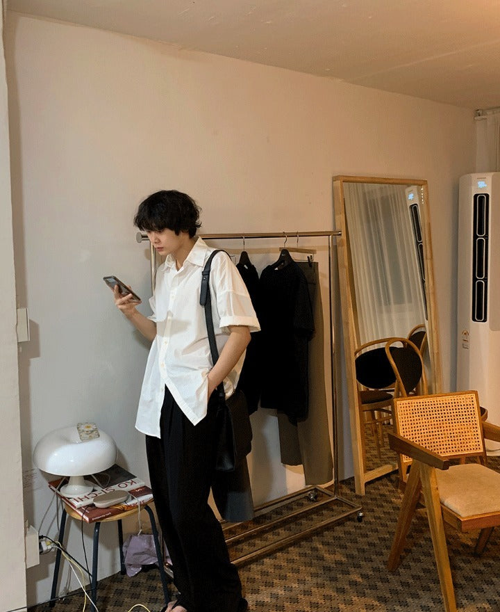 Lewe Oxford Short Sleeve Shirt + Pocket Ver.