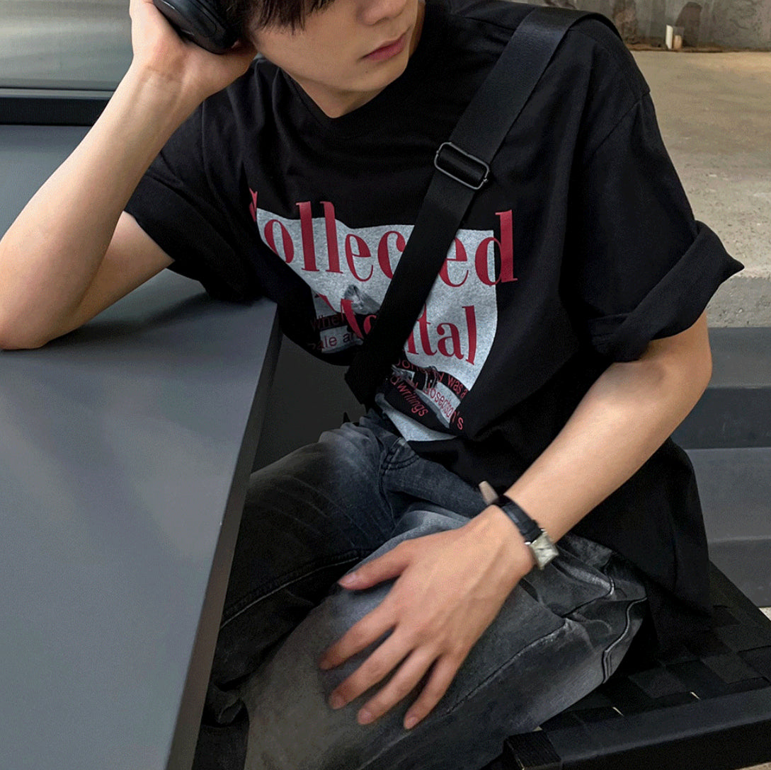 Mental Graphic Oversized T-shirt