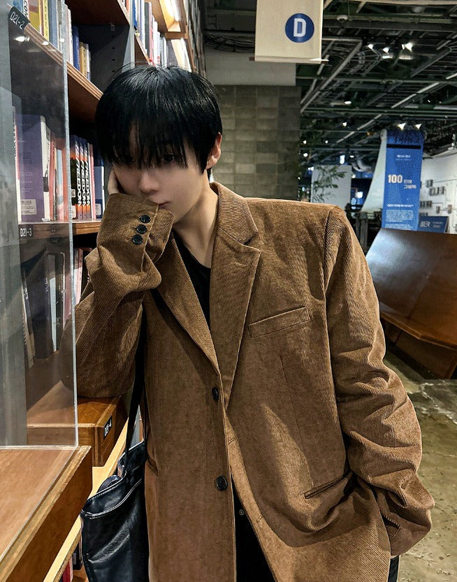 Corduroy Oversized Jacket