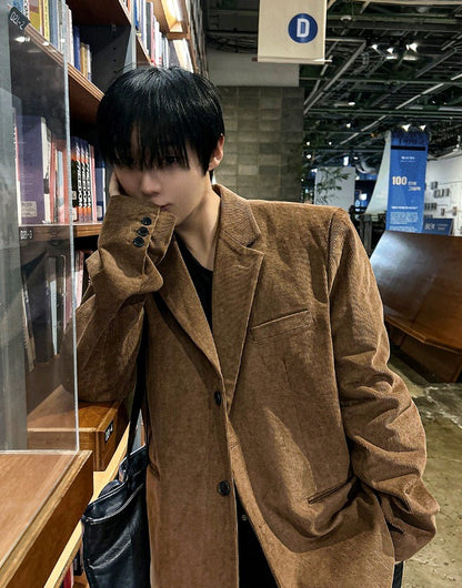 Corduroy Oversized Jacket