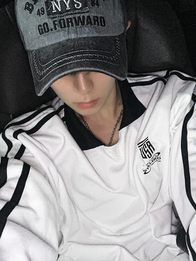 Arc Track Collar T-Shirt
