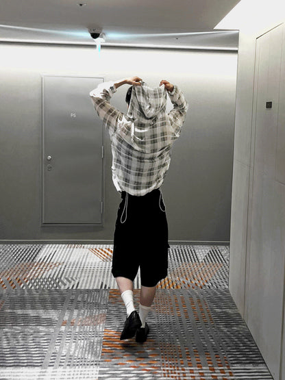 Multi Pocket Cargo Bermuda Shorts