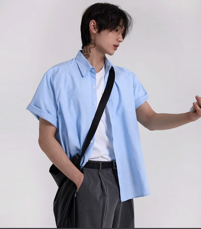 Lewe Oxford Short Sleeve Shirt + Pocket Ver.