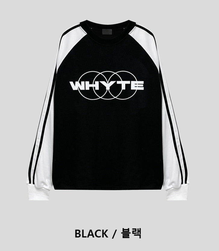 Farondie Velvet Track Raglan T-shirt