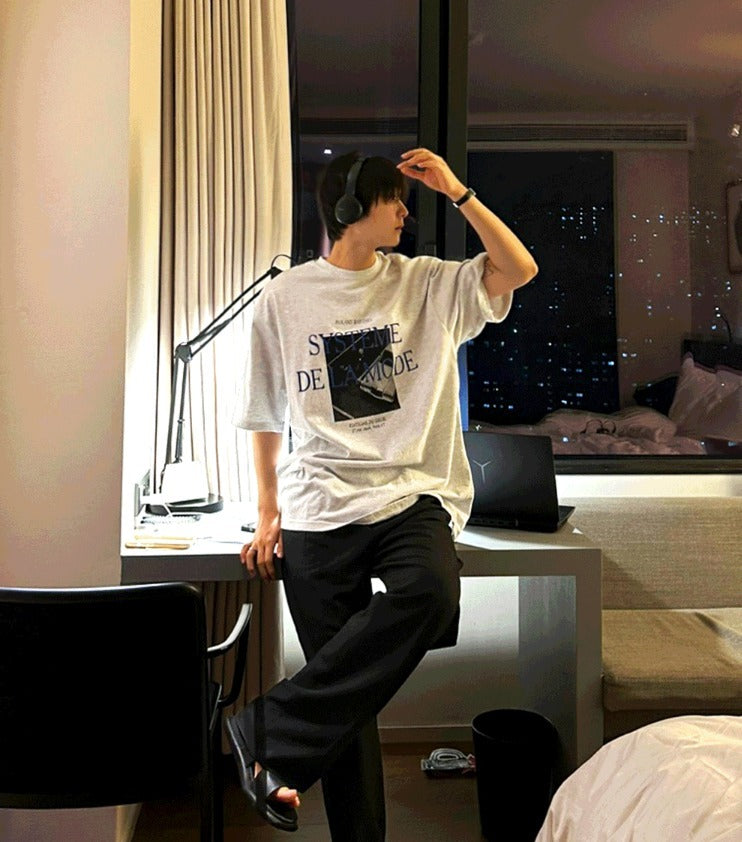 System Oversized Short Sleeve T-shirt