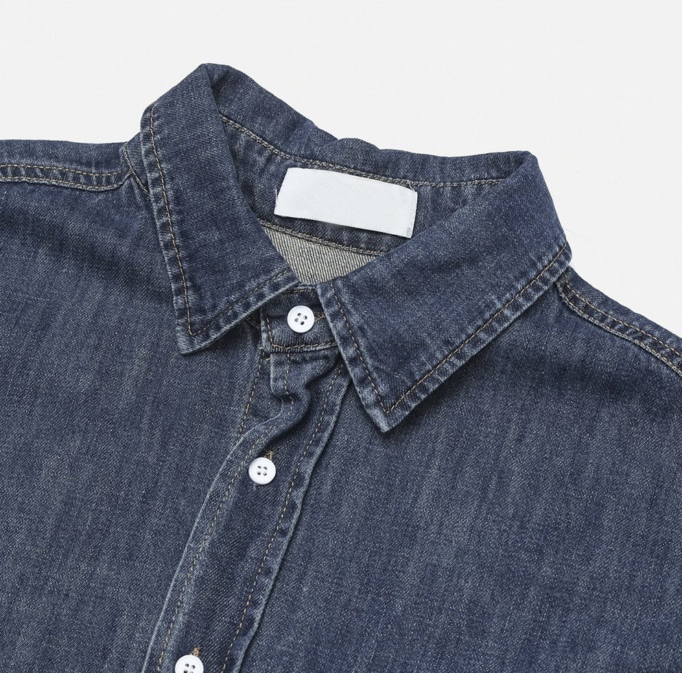 Deep Gradation Denim Shirt