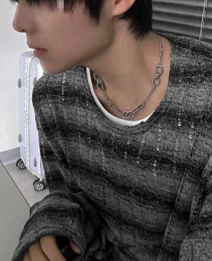 Distressed Grunge Long Sleeve