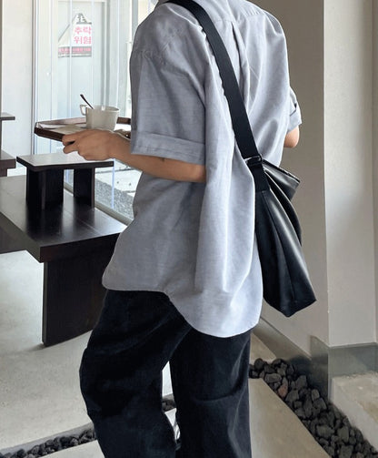 Lewe Oxford Short Sleeve Shirt + Pocket Ver.