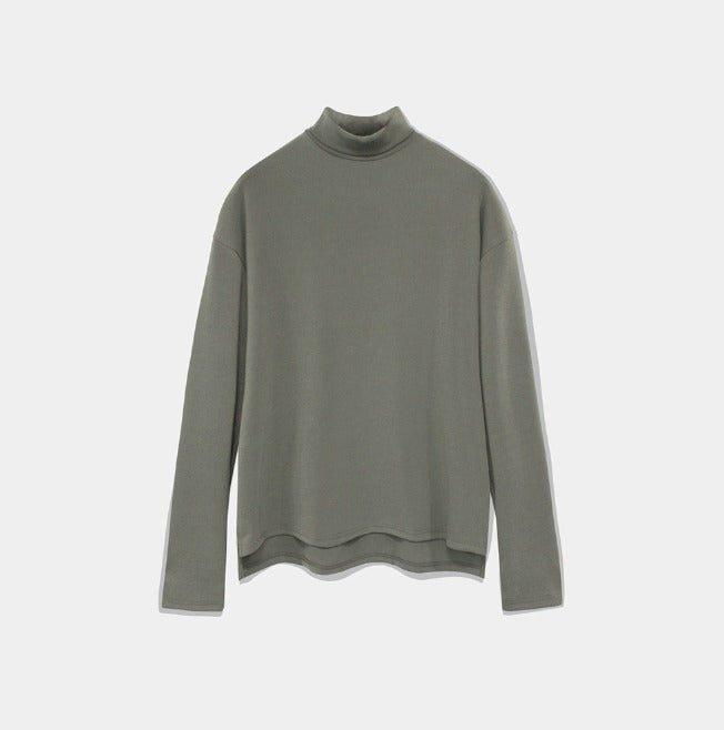Stretch Basic Warmer Turtleneck Tee