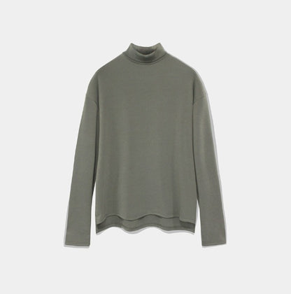 Stretch Basic Warmer Turtleneck Tee