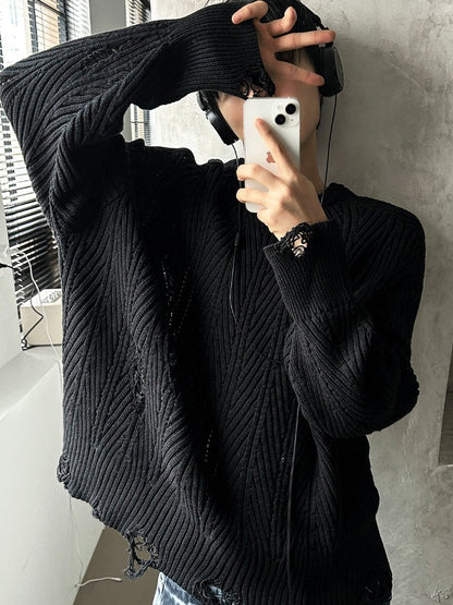 Stepping Cable Damage Knit