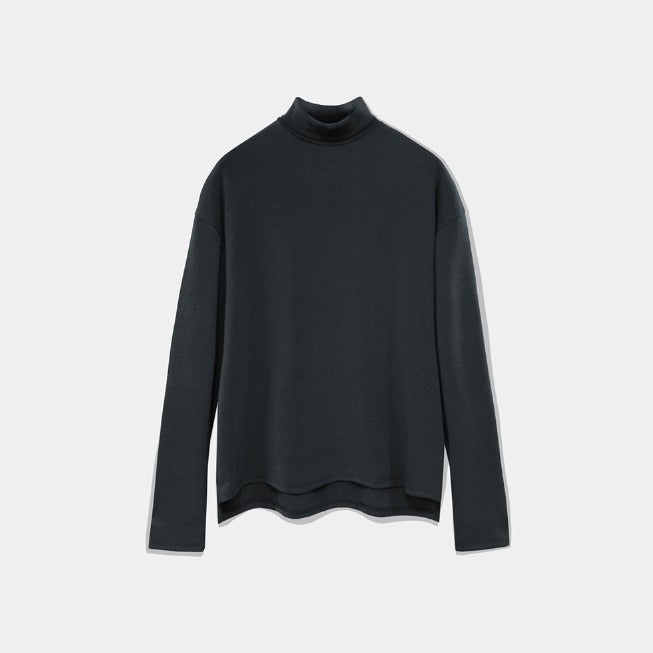 Stretch Basic Warmer Turtleneck Tee