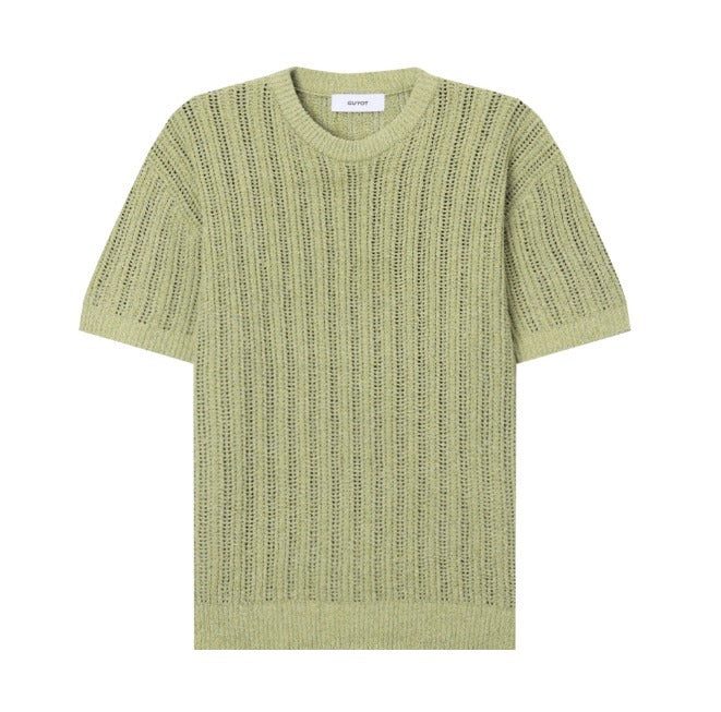Fascale Buccle Scarlet Round Knitwear