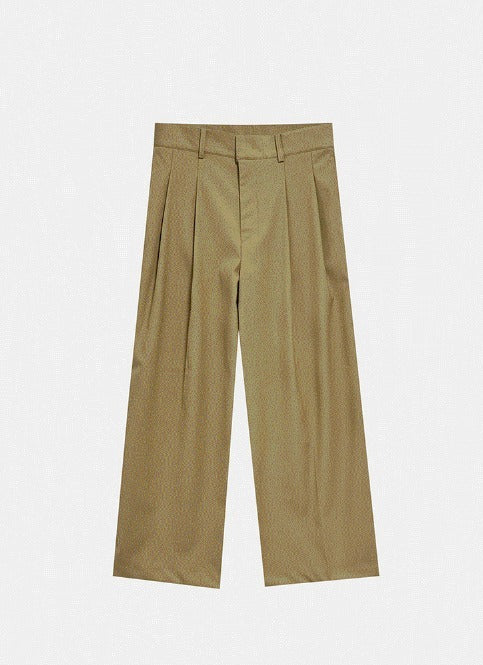 25SS Aura Two Tuck Slacks
