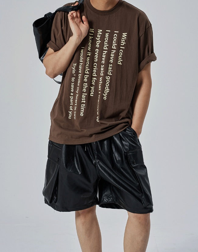 WISH Oversized Short Sleeve Tee