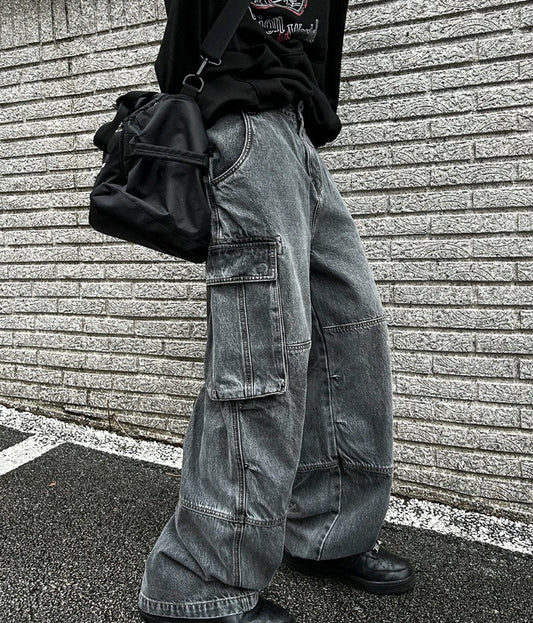 Meets Wide Cargo Denim