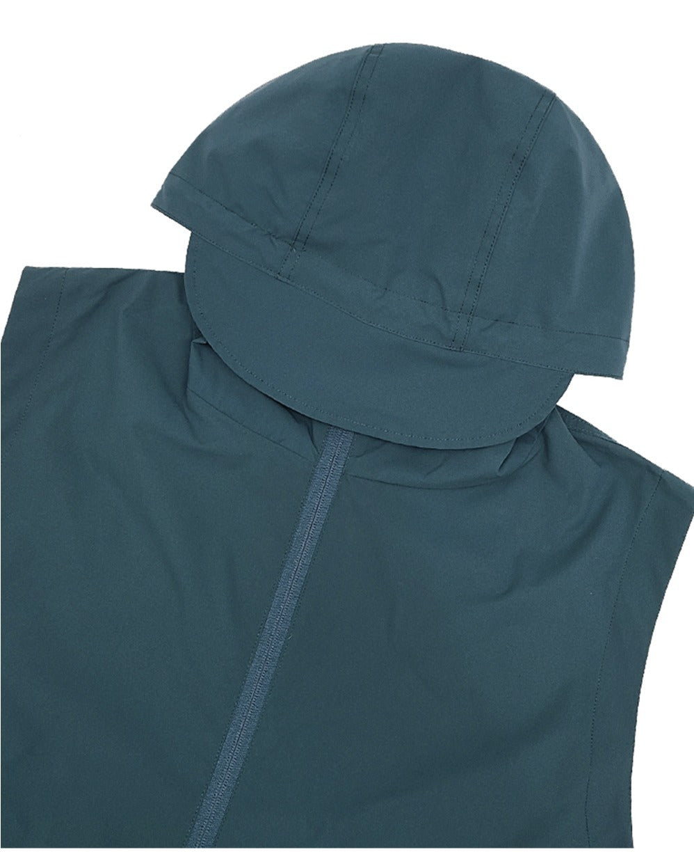 Techwear Nylon Hood Vest