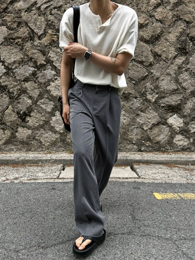 sunday summer leather flip-flop