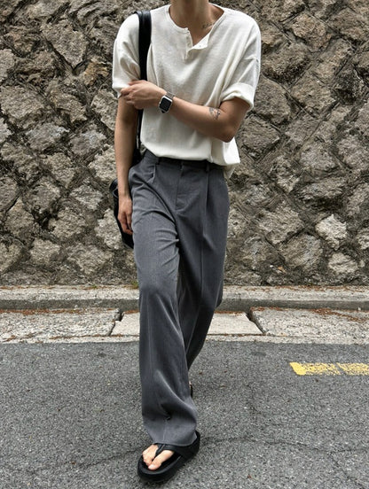 sunday summer leather flip-flop