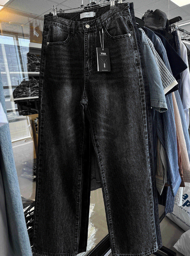 Deep Feel Wide Denim Pants