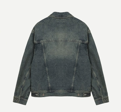 contemble snow denim jacket