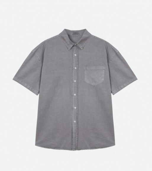 Riverten Pigment Oversize Short Sleeve Shirt