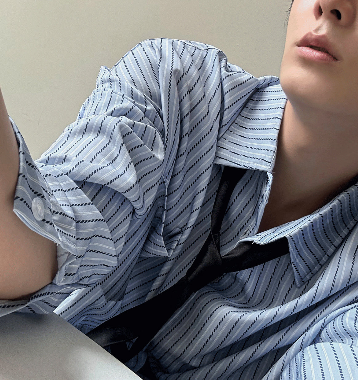 Dope Loose Fit Striped Shirt