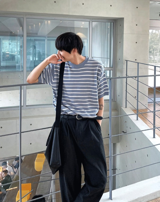 Ordinary Stripe Short Sleeve Tee