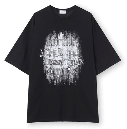 nebrae grunge short-sleeved T-shirt